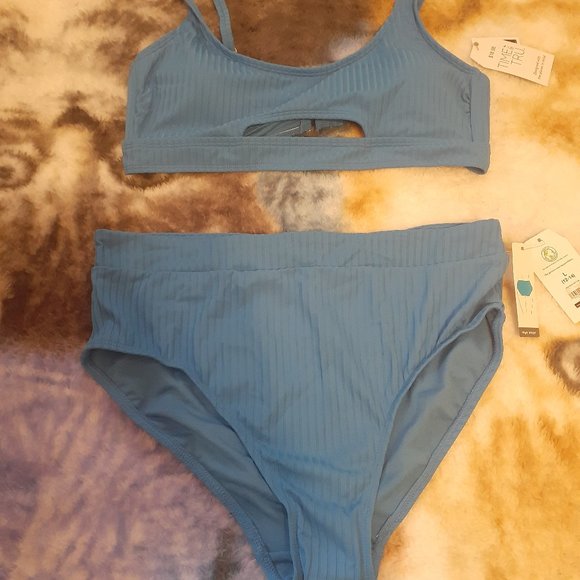 Time and Tru Other - Womens 2 piece time and tru high waist bikini